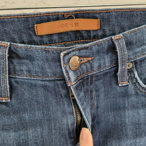 Joe's Skinny Jeans Dark Wash Blue Jeans Woman 28 / XS - Picture 4 of 11